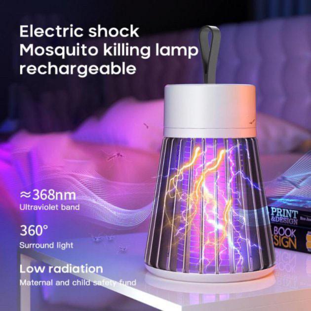 Знищувач комах для дому Electronic shock Mosquito killing lamp (1788708874) - фото 6