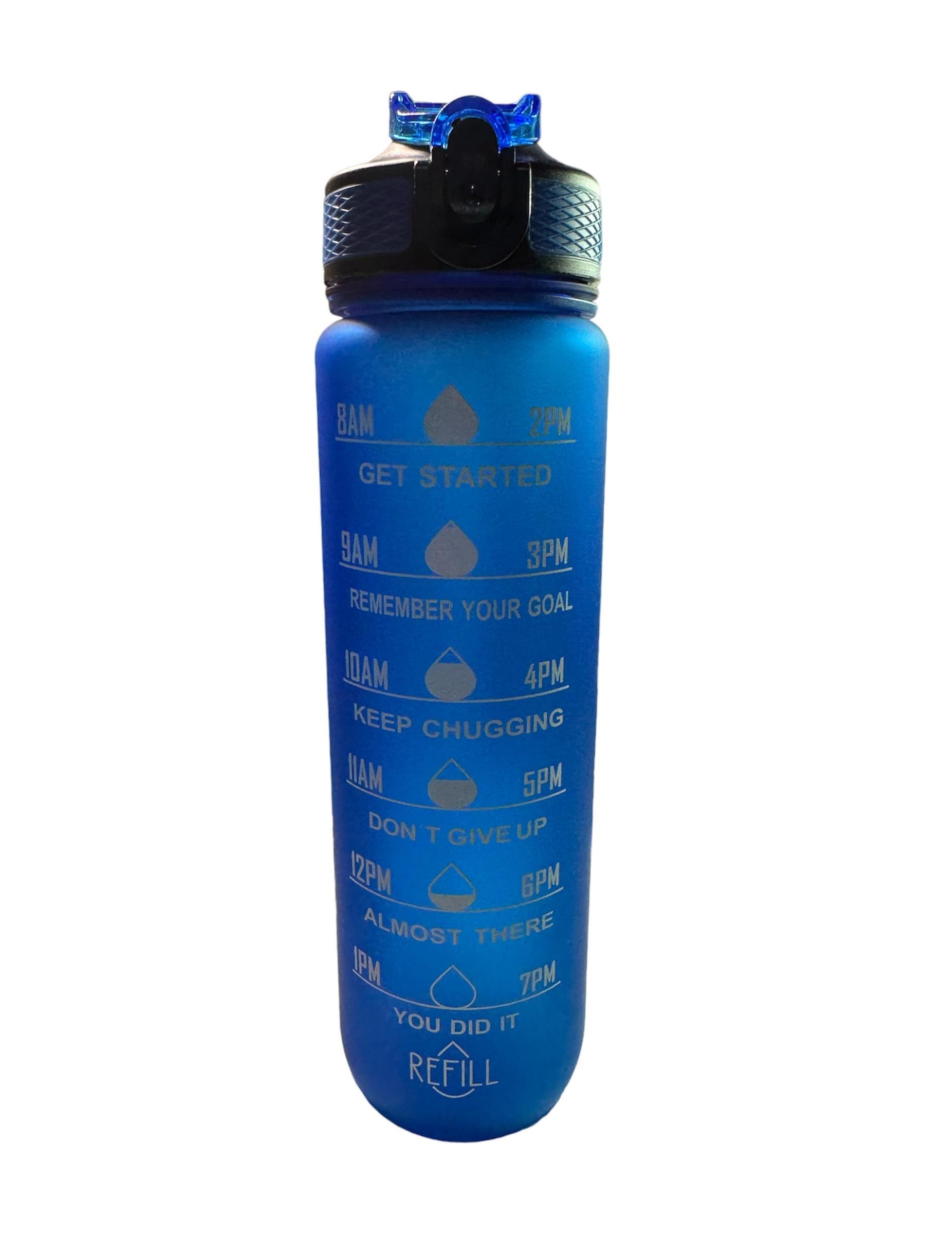 Бутылка для воды матовая 1000 мл Синий (10959436) Бутылка для воды матовая 1000 мл Синий (10959436)