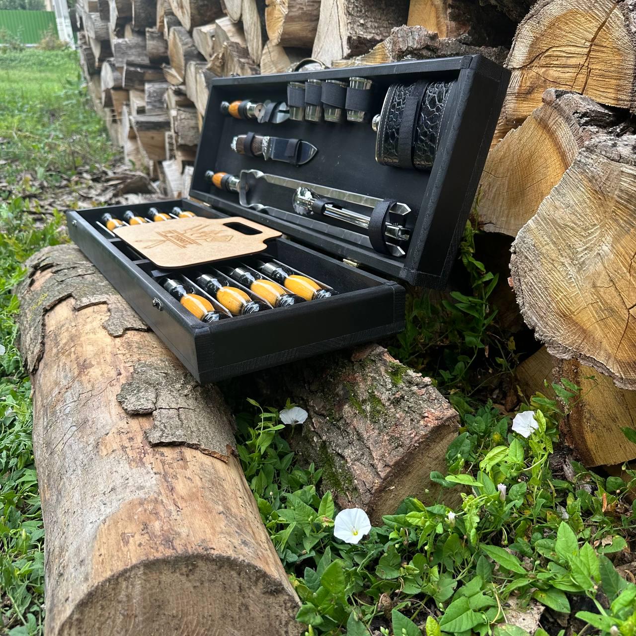 Набор шампуров в кейсе Хищник №5 M - фото 3 Набор шампуров в кейсе Хищник №5 M - фото 3