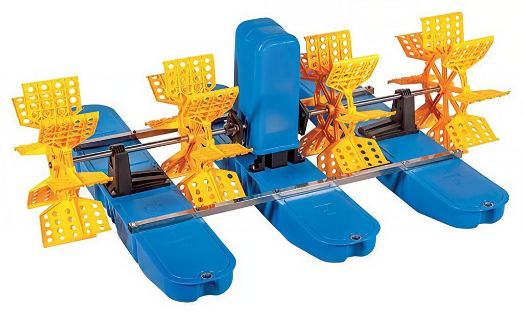 Аератор для ставка колісно-лопатевий 4 лопаті 1,5 кВт 380В Fordy SC-1.5