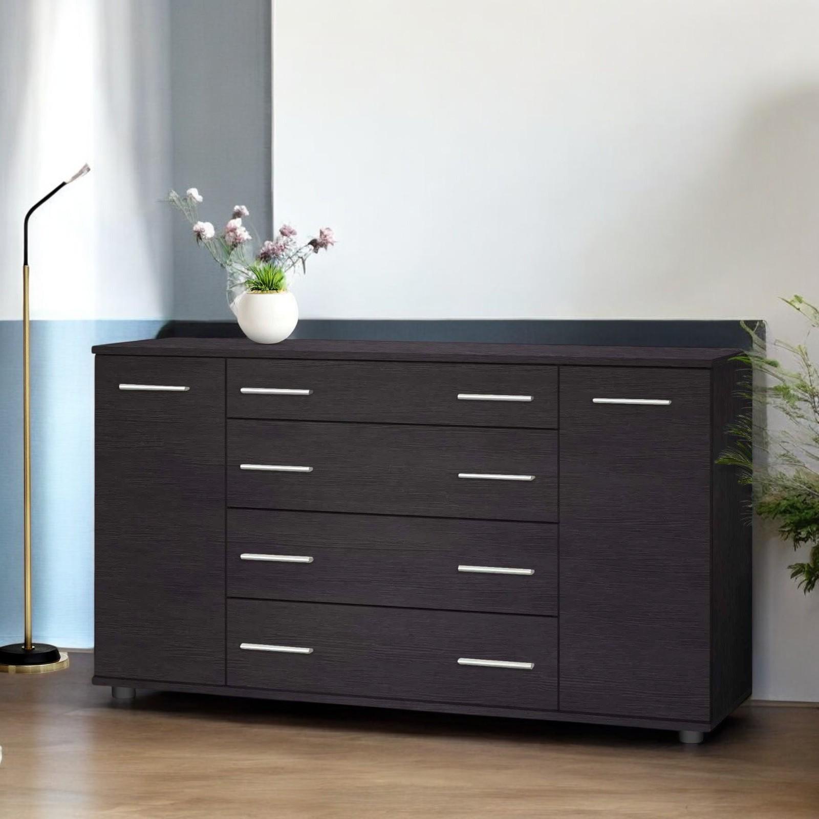 Комод большой для вещей в спальню и гостиную Венге темный (О-4в) - фото 4 Комод большой для вещей в спальню и гостиную Венге темный (О-4в) - фото 4