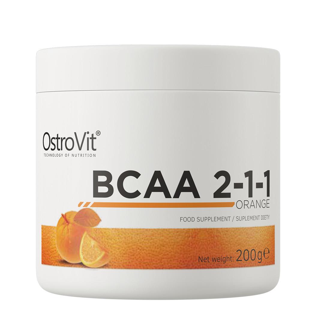 Аминокислоты OstroVit BCAA 2-1-1 200 г Апельсин (08457-02)