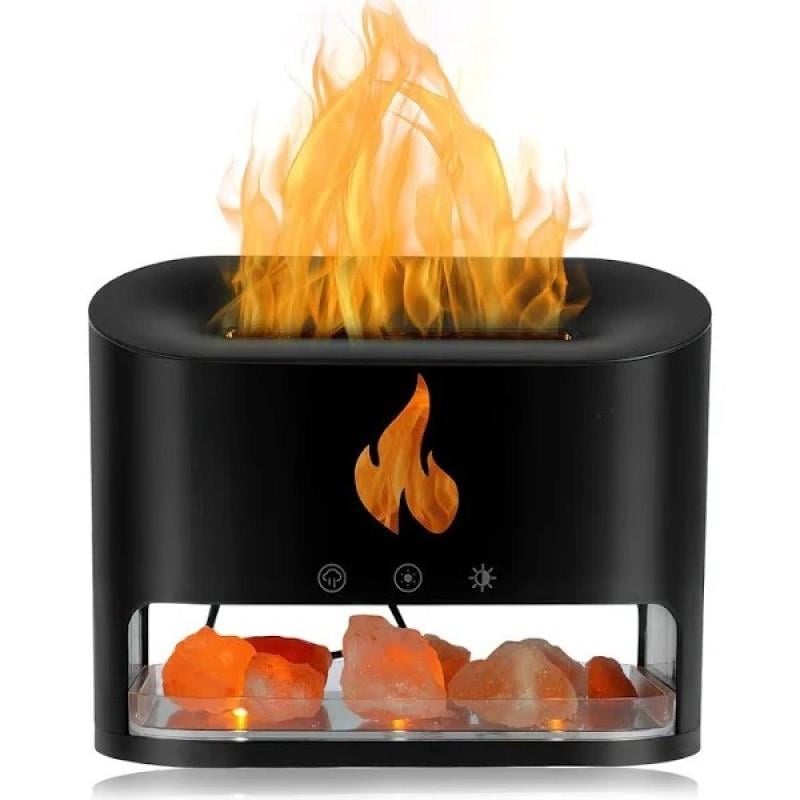 Ночник увлажнитель воздуха Docsal Flame с ультразвуковым увлажнением и соляными камнями Белый - фото 7 Ночник увлажнитель воздуха Docsal Flame с ультразвуковым увлажнением и соляными камнями Белый - фото 7