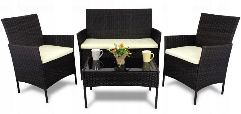 Комплект садовой мебели Chomik GARDEN LINE RAVELLO Коричнево-кремовый