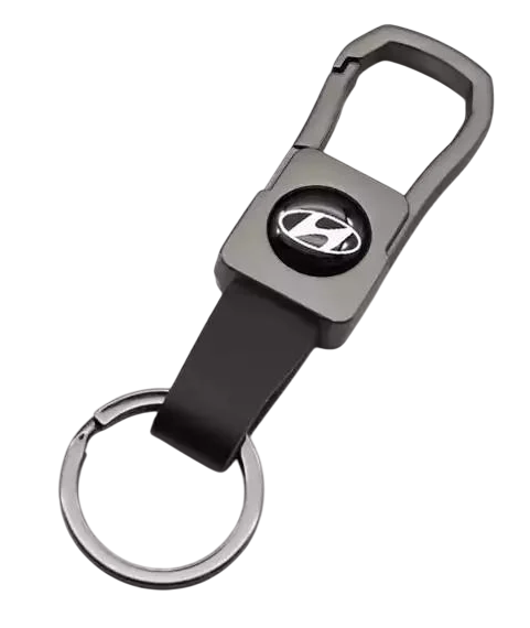 Брелок Hyundai с карабином металлический (1563246512)