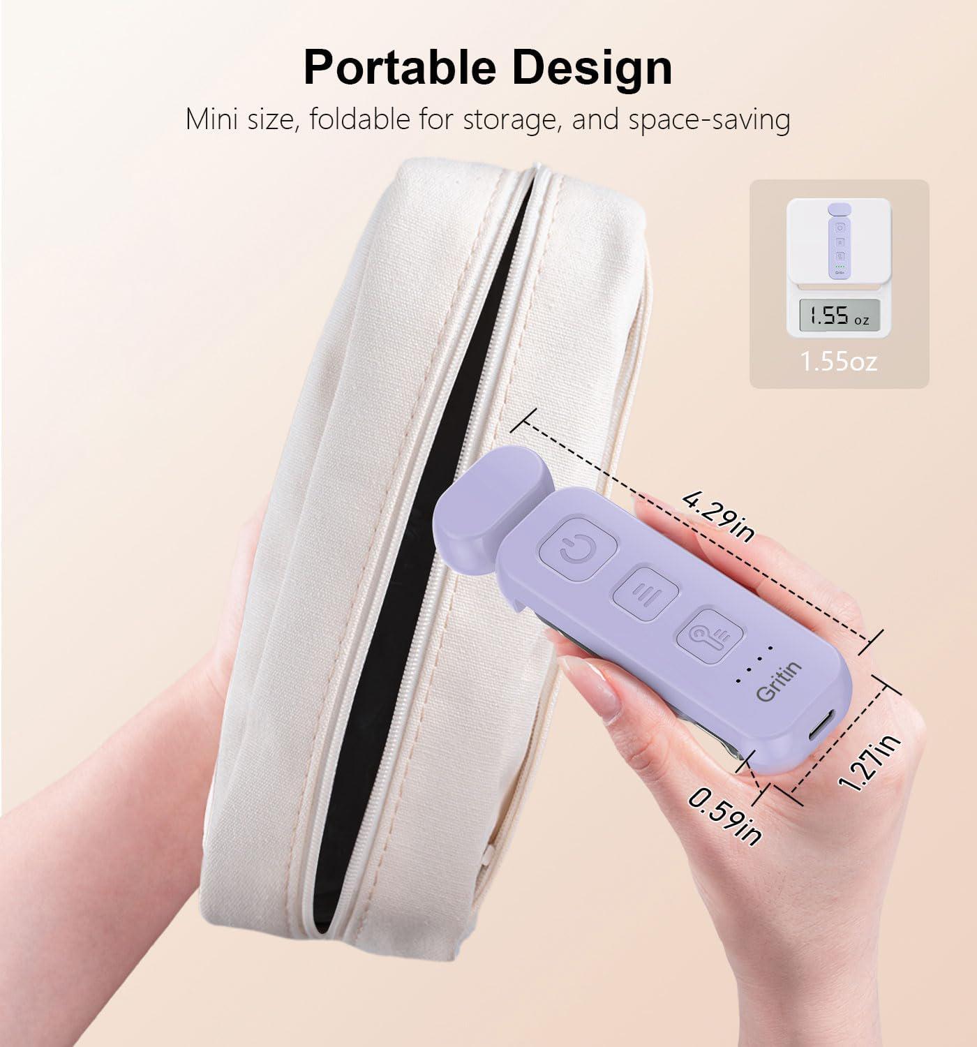 Настільна лампа для читання акумуляторна Gritin LED Book Light 500 mAh до 80 годин роботи Purple (G1313) - фото 7 Настільна лампа для читання акумуляторна Gritin LED Book Light 500 mAh до 80 годин роботи Purple (G1313) - фото 7