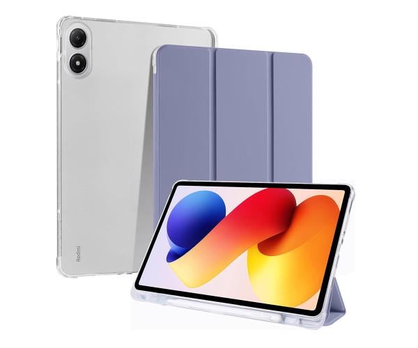 Чехол-книжка Glass Magnet Flip Cover для Xiaomi Poco Pad M1/Redmi Pad 2 Pro Фиолетовый Чехол-книжка Glass Magnet Flip Cover для Xiaomi Poco Pad M1/Redmi Pad 2 Pro Фиолетовый