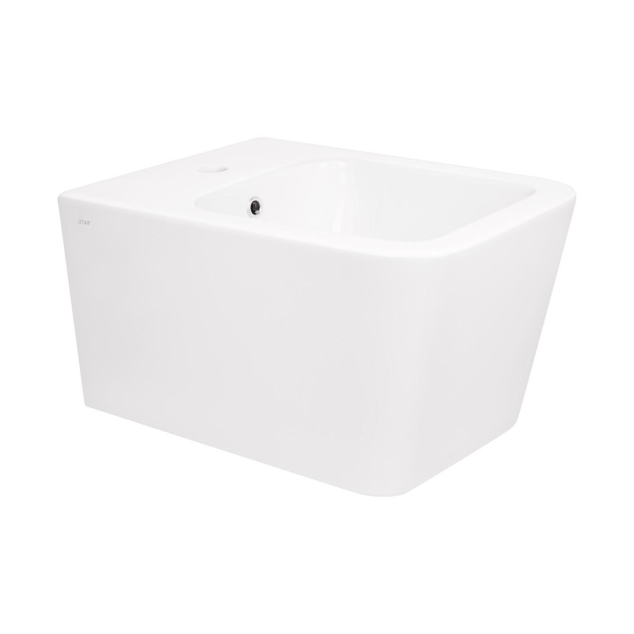 Биде подвесное QTap Crow 520х360х290 мм White (QT05555370W)
