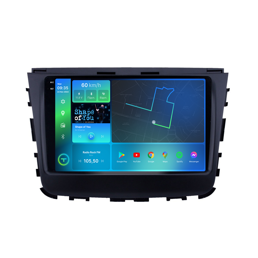 Штатная магнитола Torssen 2K SsangYong Rexton 19+ FL10 4+64Gb 4G Carplay DSP (202305960)