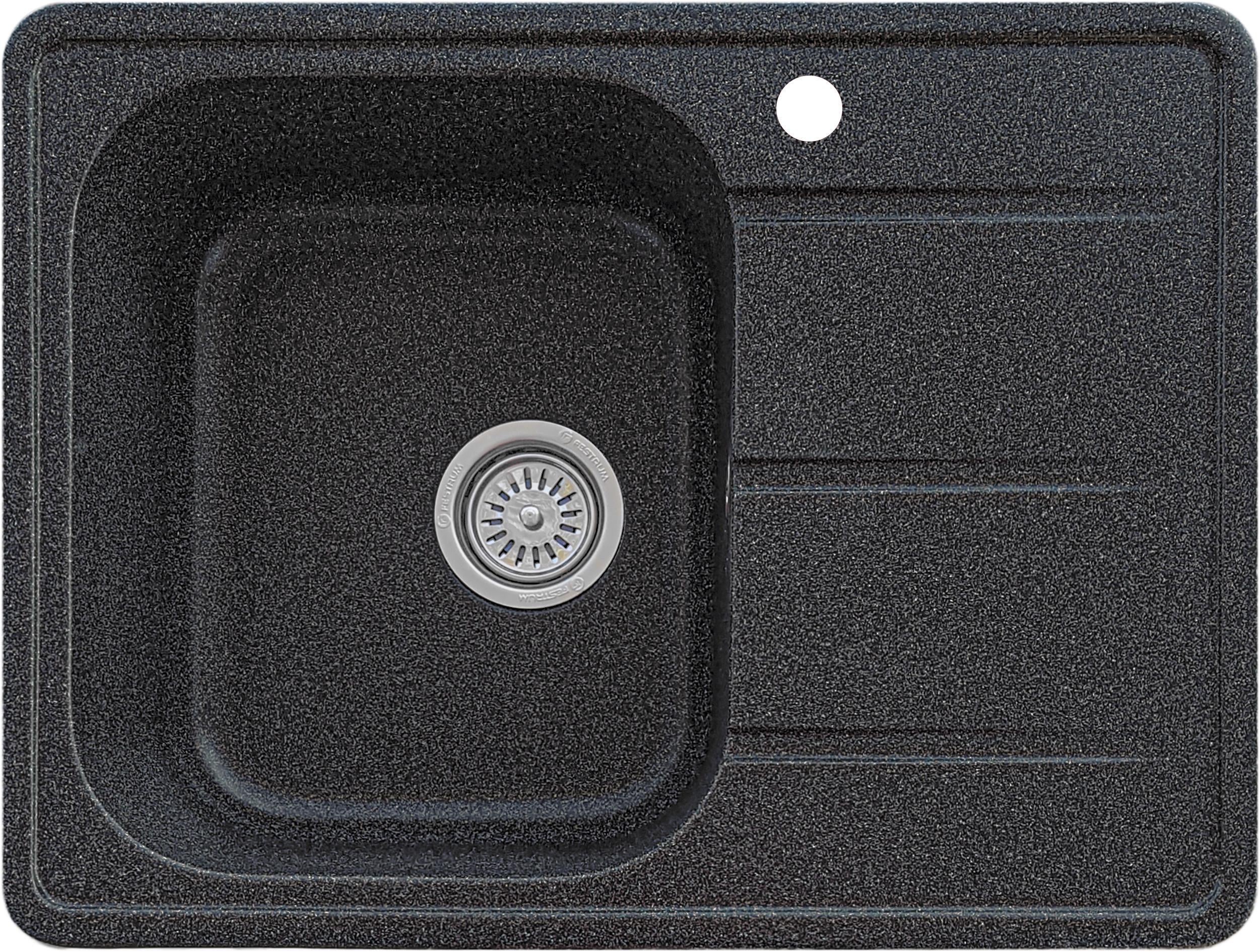 Мойка кухонная Kva-kva K14R 650x500 мм Графит