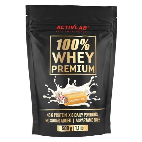 Протеин ACTIVLAB 100% Whey Premium 500 г/16 servinгs Cream Fudгe (000024681)
