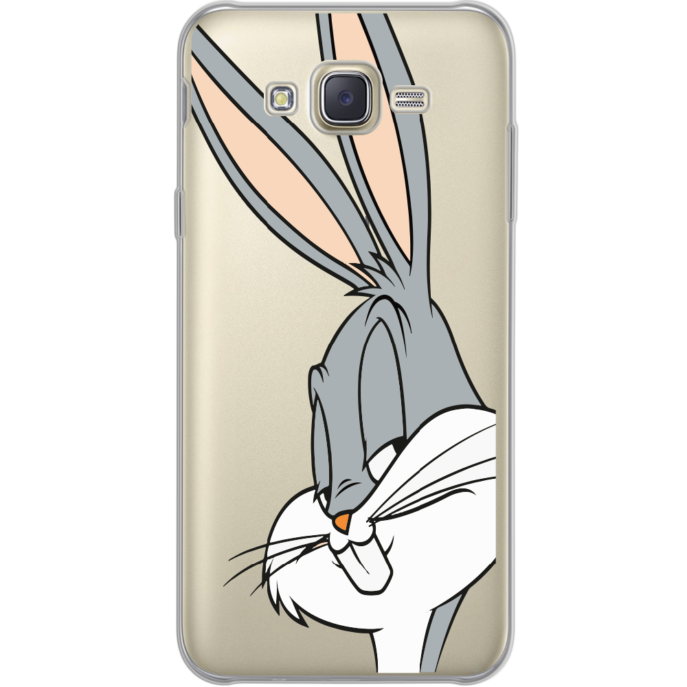 Чохол BoxFace Samsung J700H Galaxy J7 Lucky Rabbit Прозорий силікон (24496-bk81-24496)