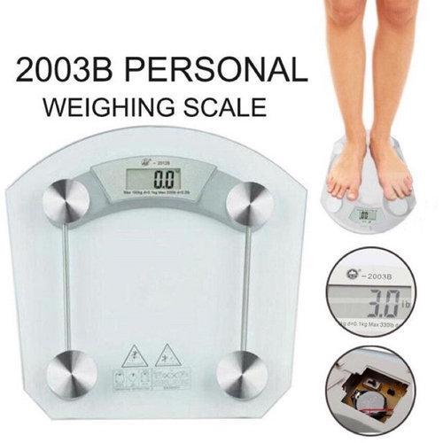 Весы напольные Personal Scale 2003B квадратные с датчиком температуры - фото 3