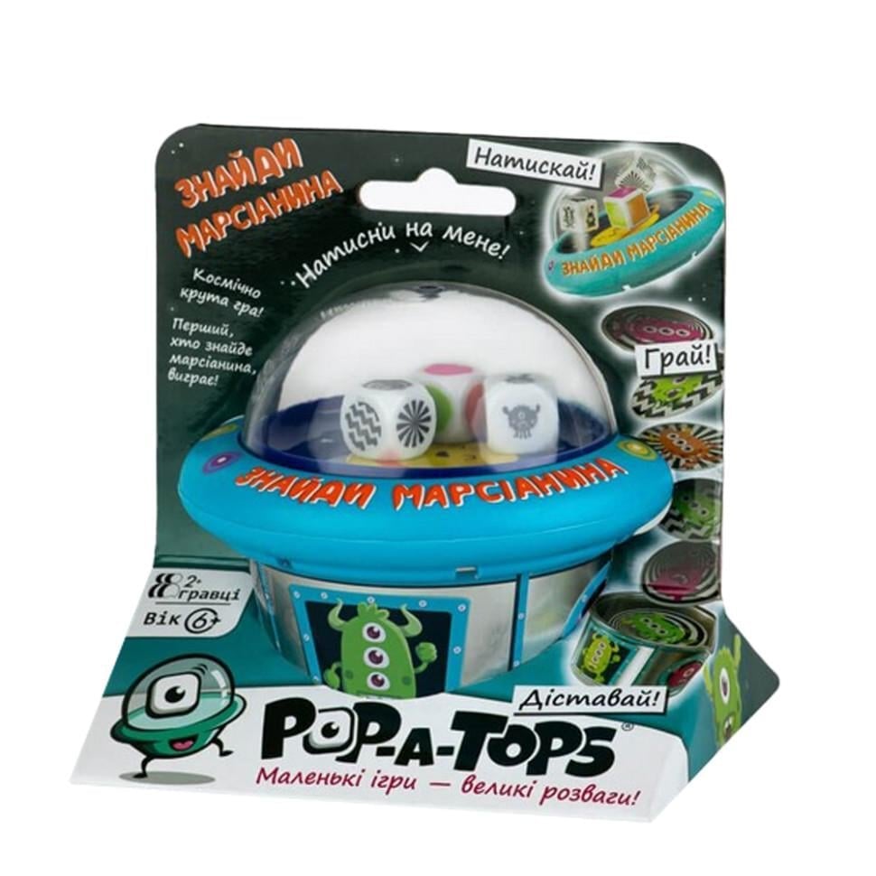 Настільна гра FUN Games Pop-A-Tops Знайди марсіанина 6+ (SR-113-N-1878)