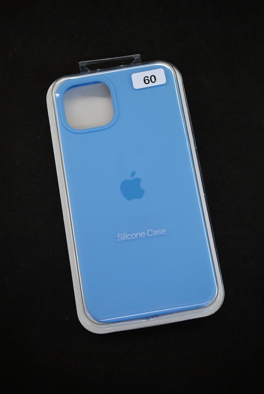 Чохол для телефону iPhone 14Plus Silicone Case FULL No60 sea blue - фото 1