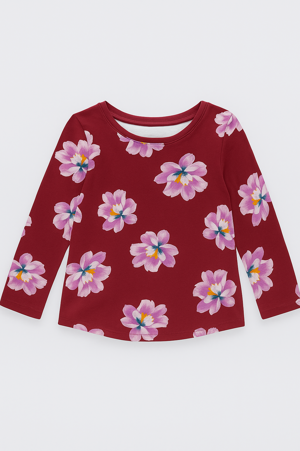 Реглан для девочки OLD Navy 127310 110 см Красный (31445052)