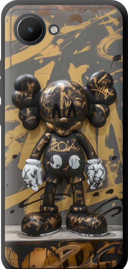 Чехол на Realme C30 Bronze kaws (6097b-2700-42517)