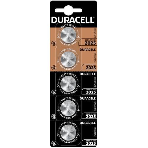 Батарейка Duracell литиевая CR2025 3V в блистере 5 шт. (00000065440)