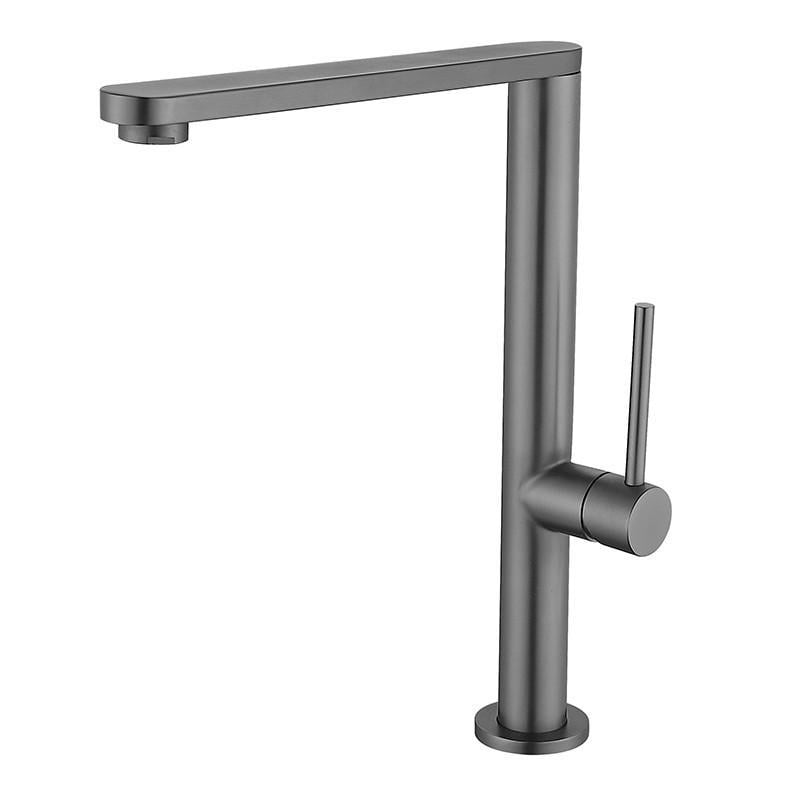 Змішувач для кухні Zerix KFM-011 GRAPHITE SUS304 Графітовий (ZX4865)