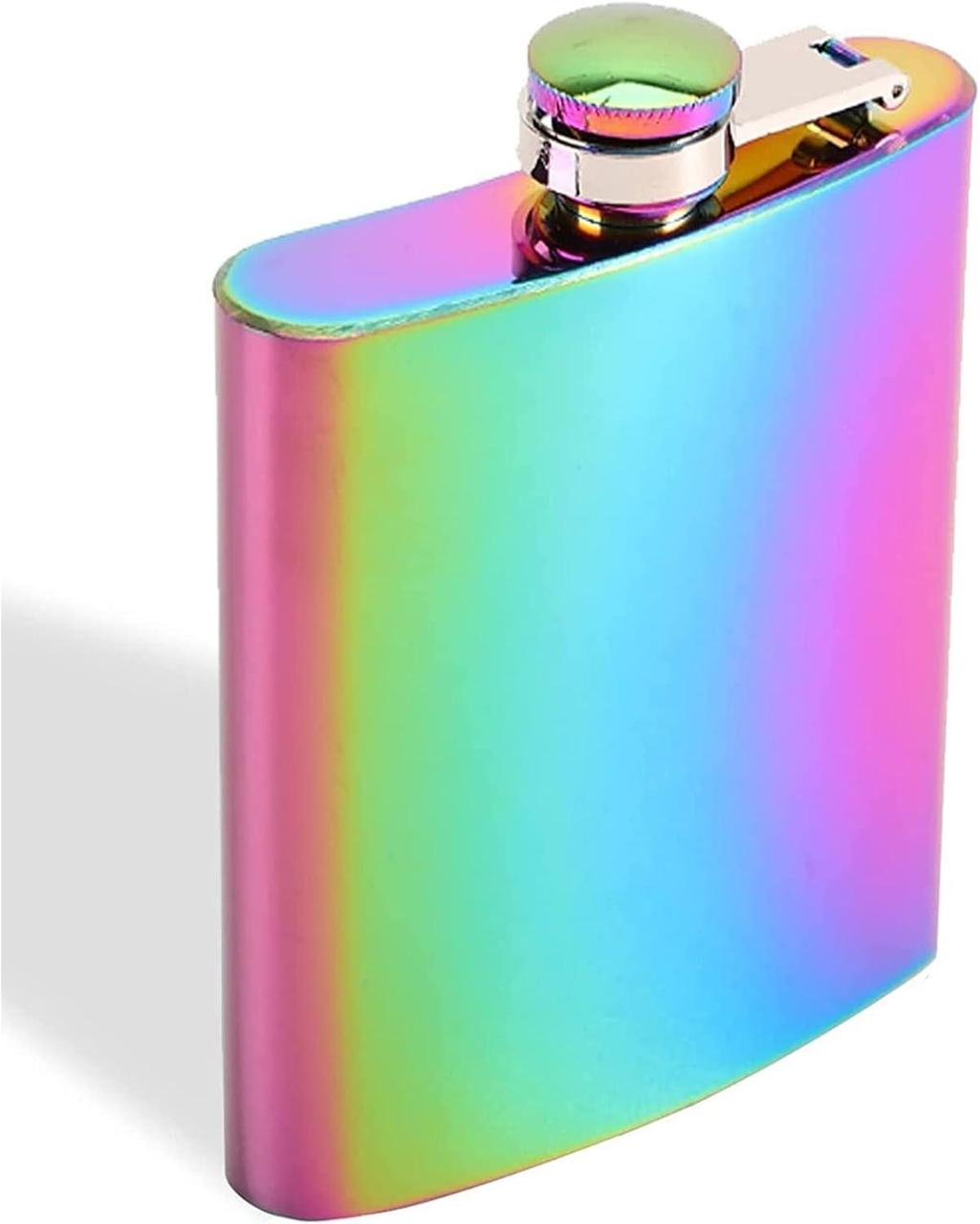 Фляга нержавіюча сталь 200 мл Голографічний (Е051575)