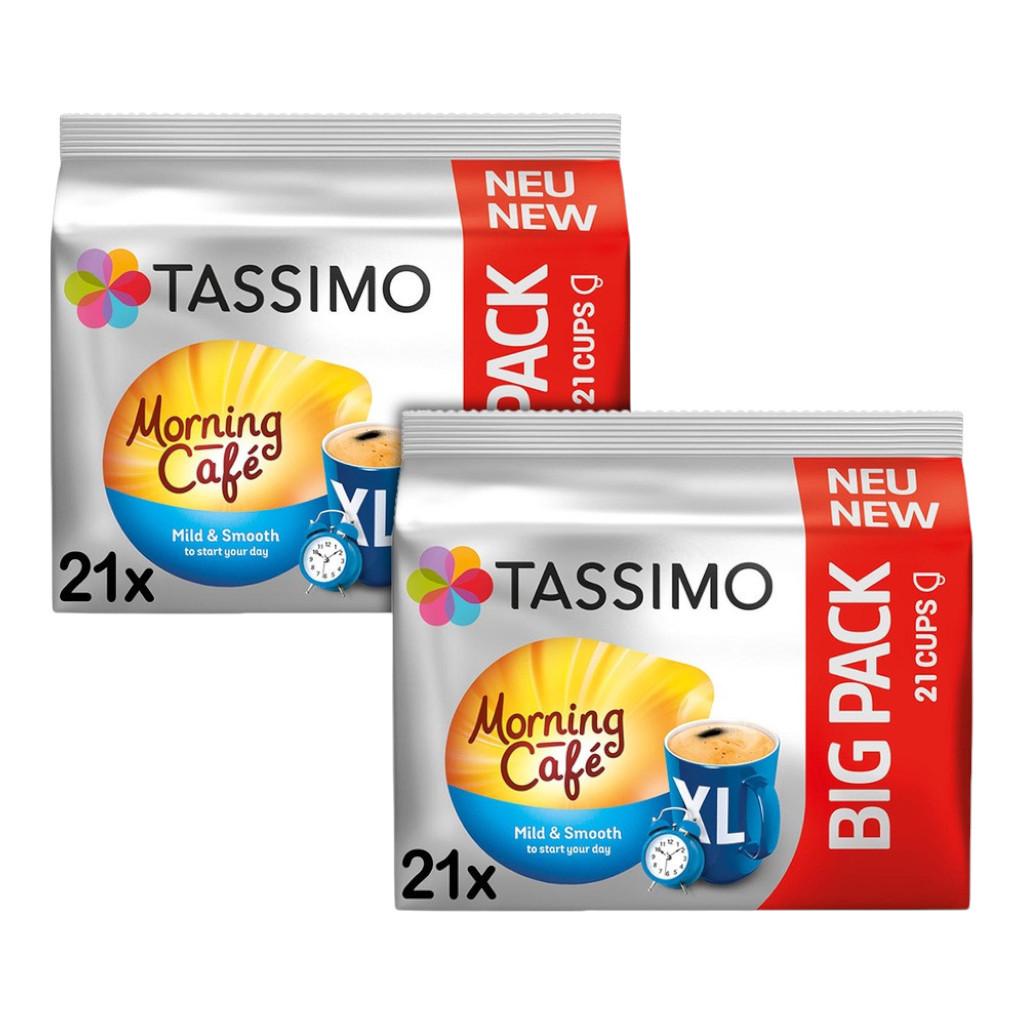 Набор кофе в капсулах Tassimo Morning Cafe Mild&Smooth XL 42 капсулы