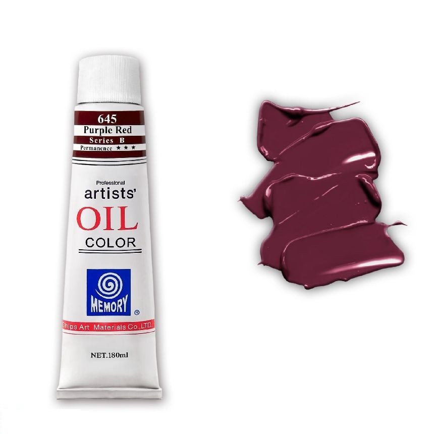 Краска масляная Memory professional 180 мл Кобальт фиолетовый