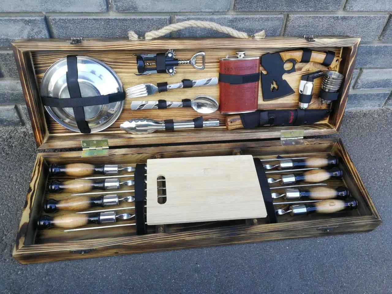 Набір шампурів Турист 2 у кейсі (10647780)