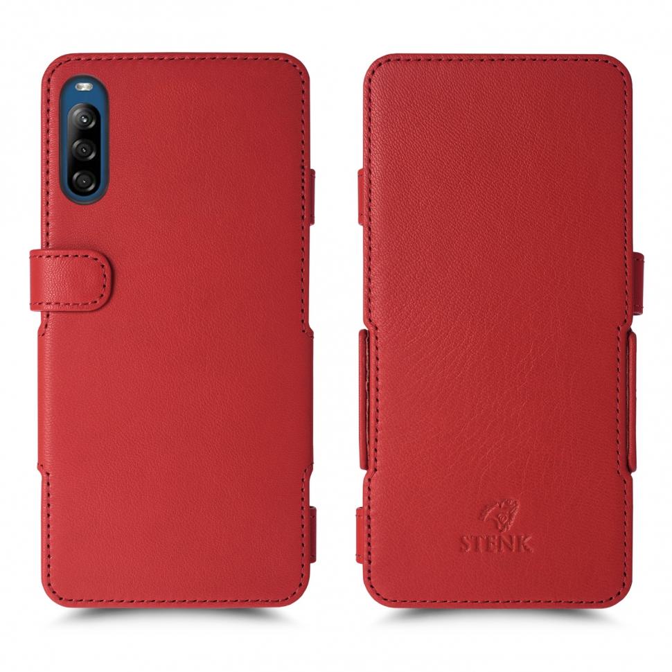Чехол книжка Stenk Prime для Sony Xperia L4 Красный (66634)