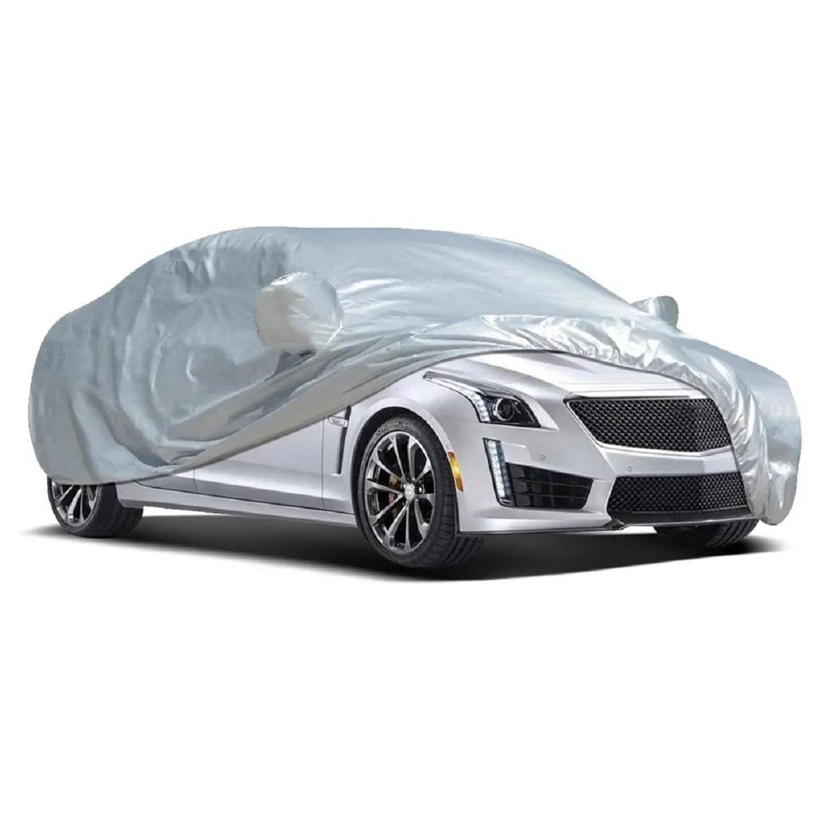 Чехол-тент для автомобиля Car Cover защитный 540х175х120 см Серый (3_04753) - фото 2