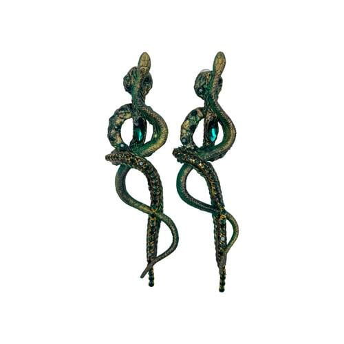 Серьги Seta Decor Владычица змей (24-673GR)