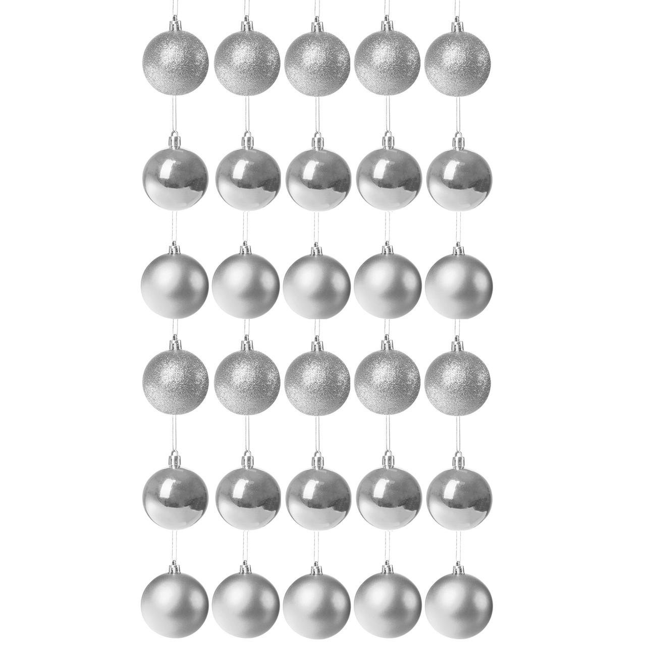 Набор елочных шаров Springos D 6 см 30 шт. (CA0007)