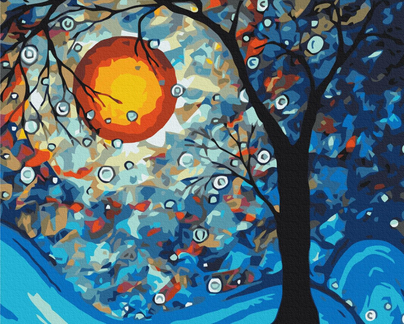 Картина по номерам Brushme Премиум Художественный космос 40x50 см (PBS52174)