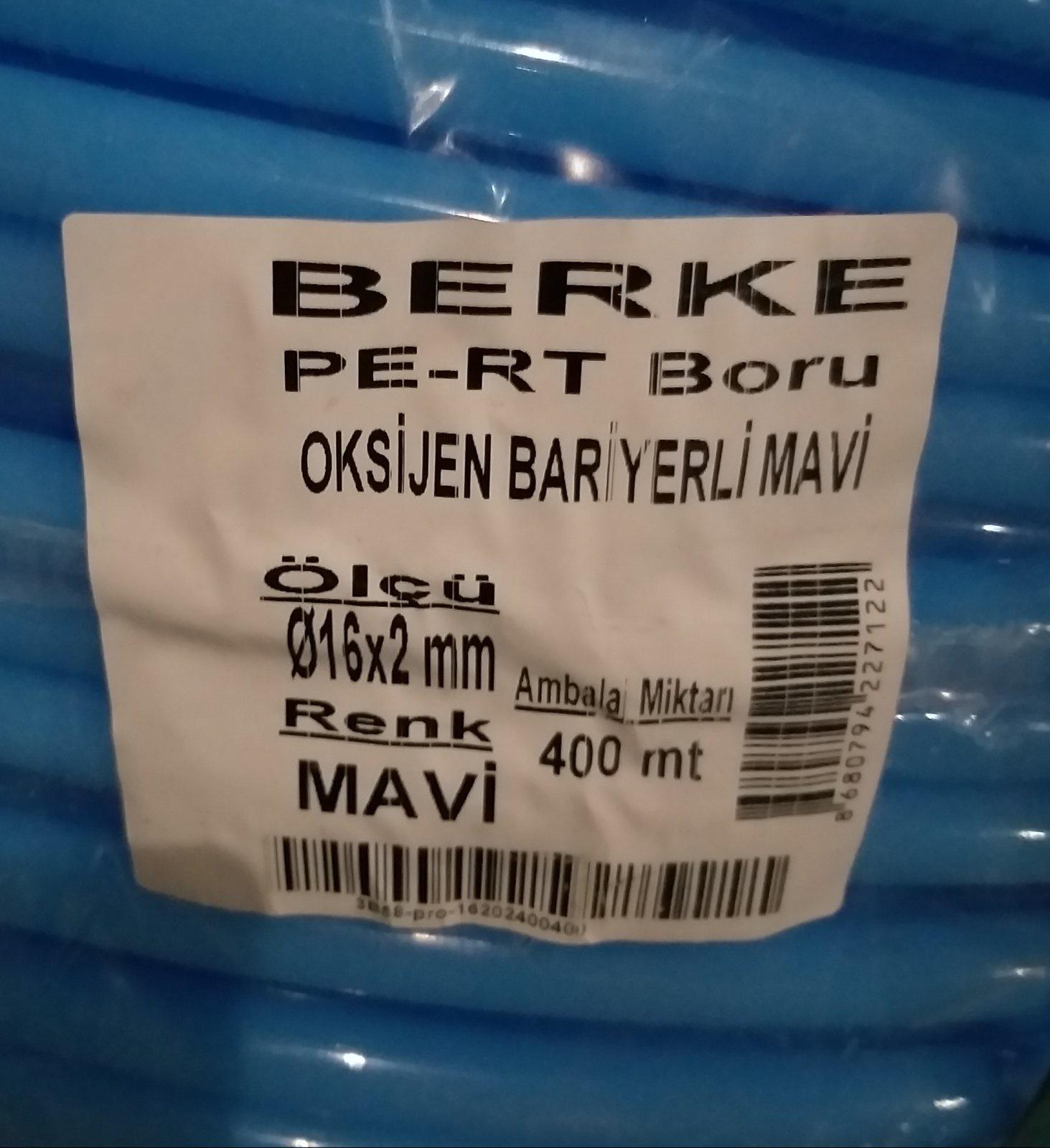 Труба для теплої підлоги Berke Plastik PE-RT 16x2 мм - фото 4