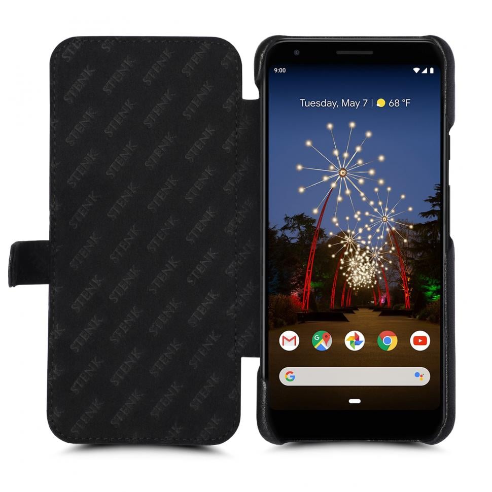 Чехол книжка Stenk Premium для Google Pixel 3a Черный (64270)