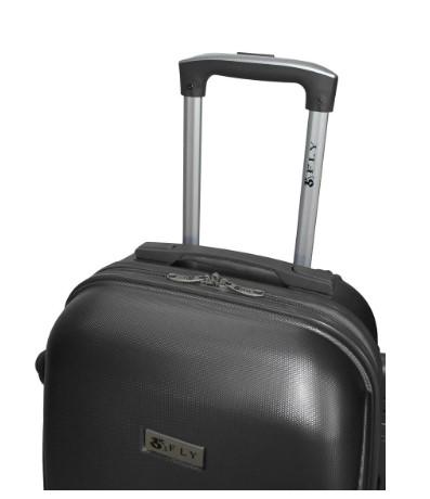 Валіза пластикова Fly 310 XS міні ручна поклажа на 4 колесах Сірий (CEKRBFL310XM4SER) - фото 8