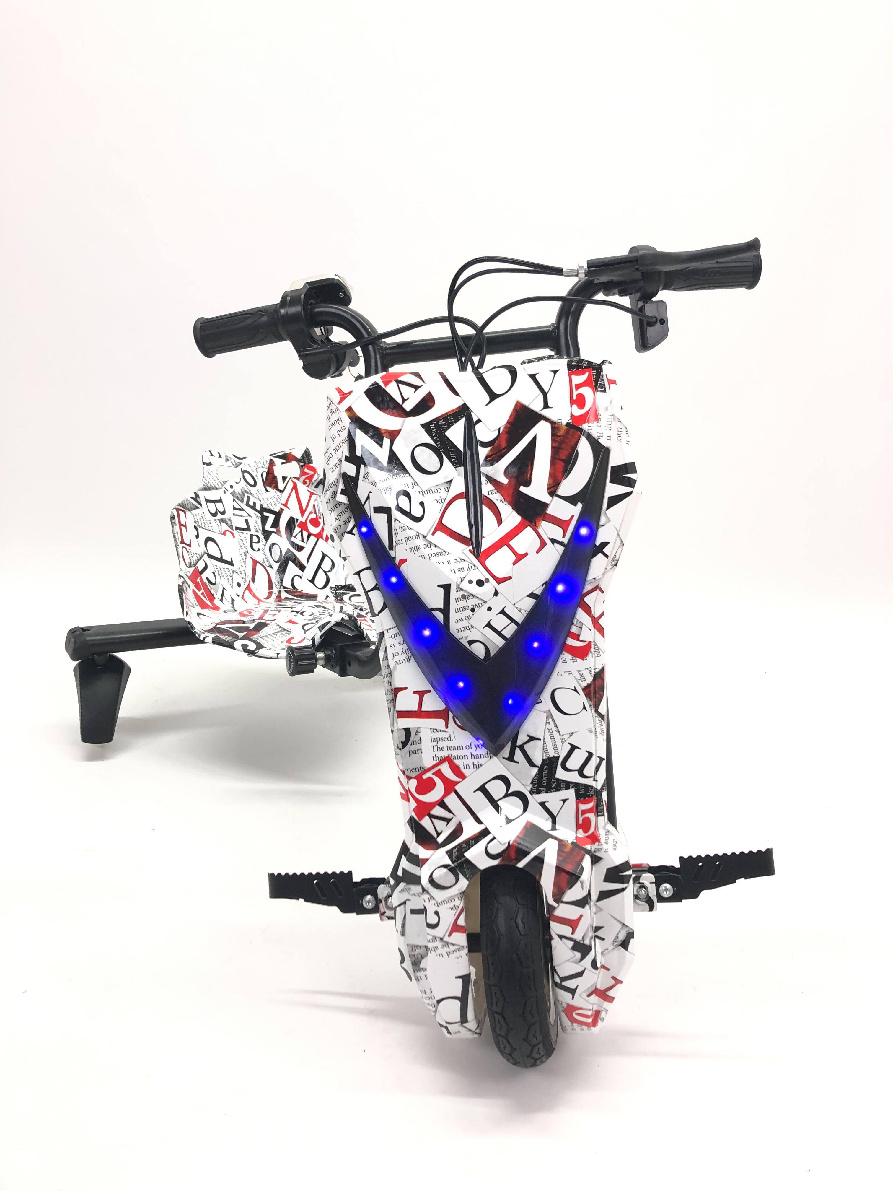 Дріфт-карт Windtech Crazy Bug 500W Білий графіті - фото 2