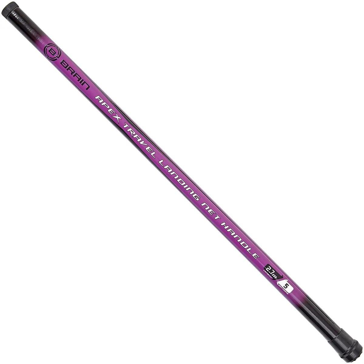 Ручка підсака Brain Apex Traveller телескопічна 2,2 м (2639828673) Ручка підсака Brain Apex Traveller телескопічна 2,2 м (2639828673)