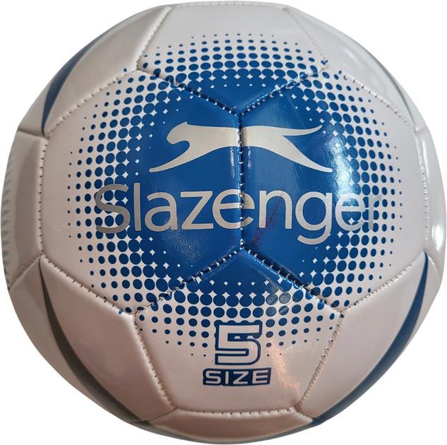 Мяч футбольный Slazenger AC football White/royal size 5 Blue/silver/Black (307775)