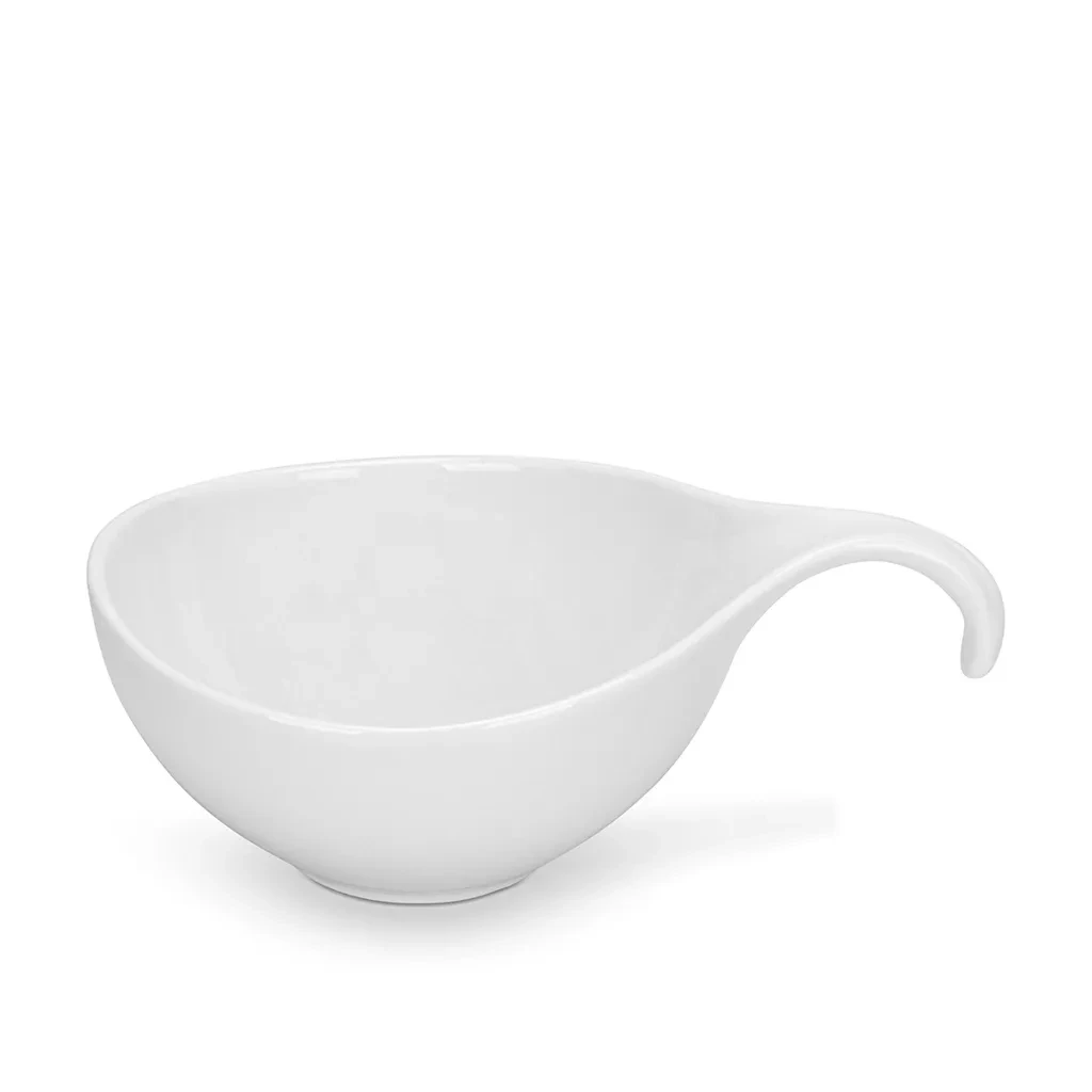 Блюдо сервировочное Fissman Horeca 19x12,5x7,3 см из фарфора (14097)