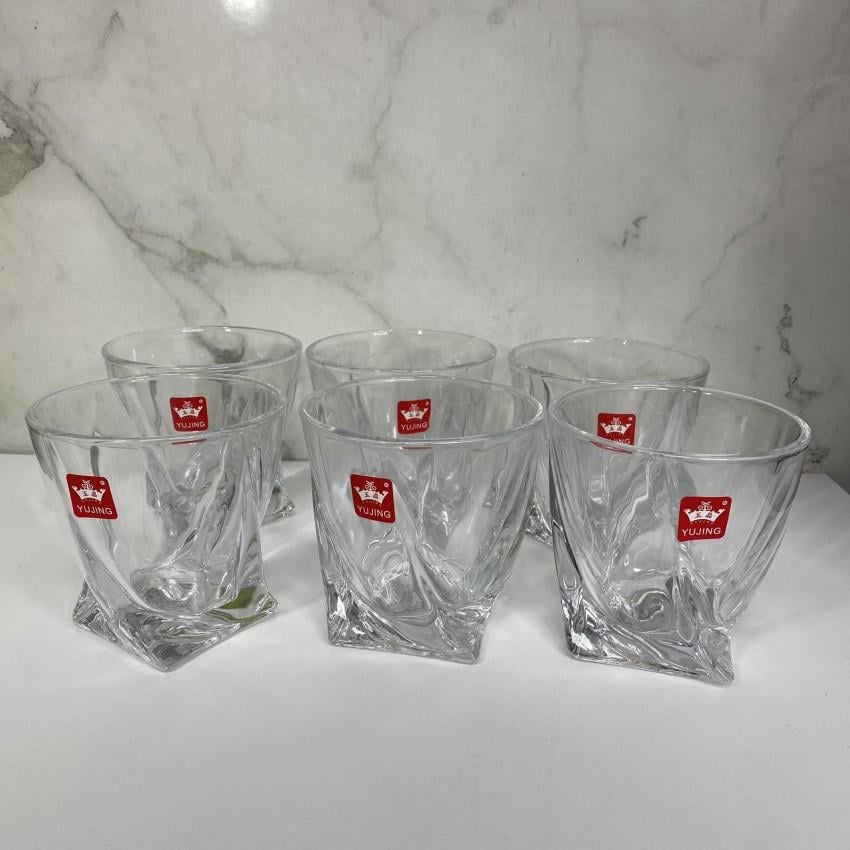 Набір склянок Quadro Yujing GlassWare 2772/3701 6 шт. 340 мл (2046174118)