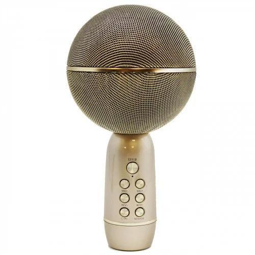 Караоке микрофон UKC Hi-Fi YS-08 Bluetooth Золотистый (96352/2del) Караоке микрофон UKC Hi-Fi YS-08 Bluetooth Золотистый (96352/2del)
