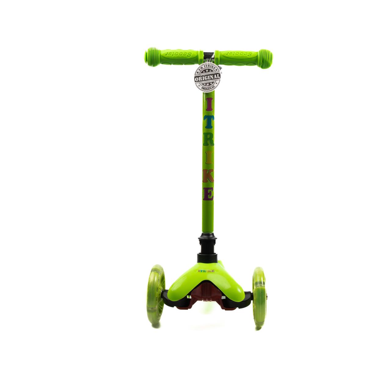 Самокат дитячий триколісний iTrike Mini BB 3-013-4-F-V (BB3-013-4-F-V) - фото 5 Самокат дитячий триколісний iTrike Mini BB 3-013-4-F-V (BB3-013-4-F-V) - фото 5