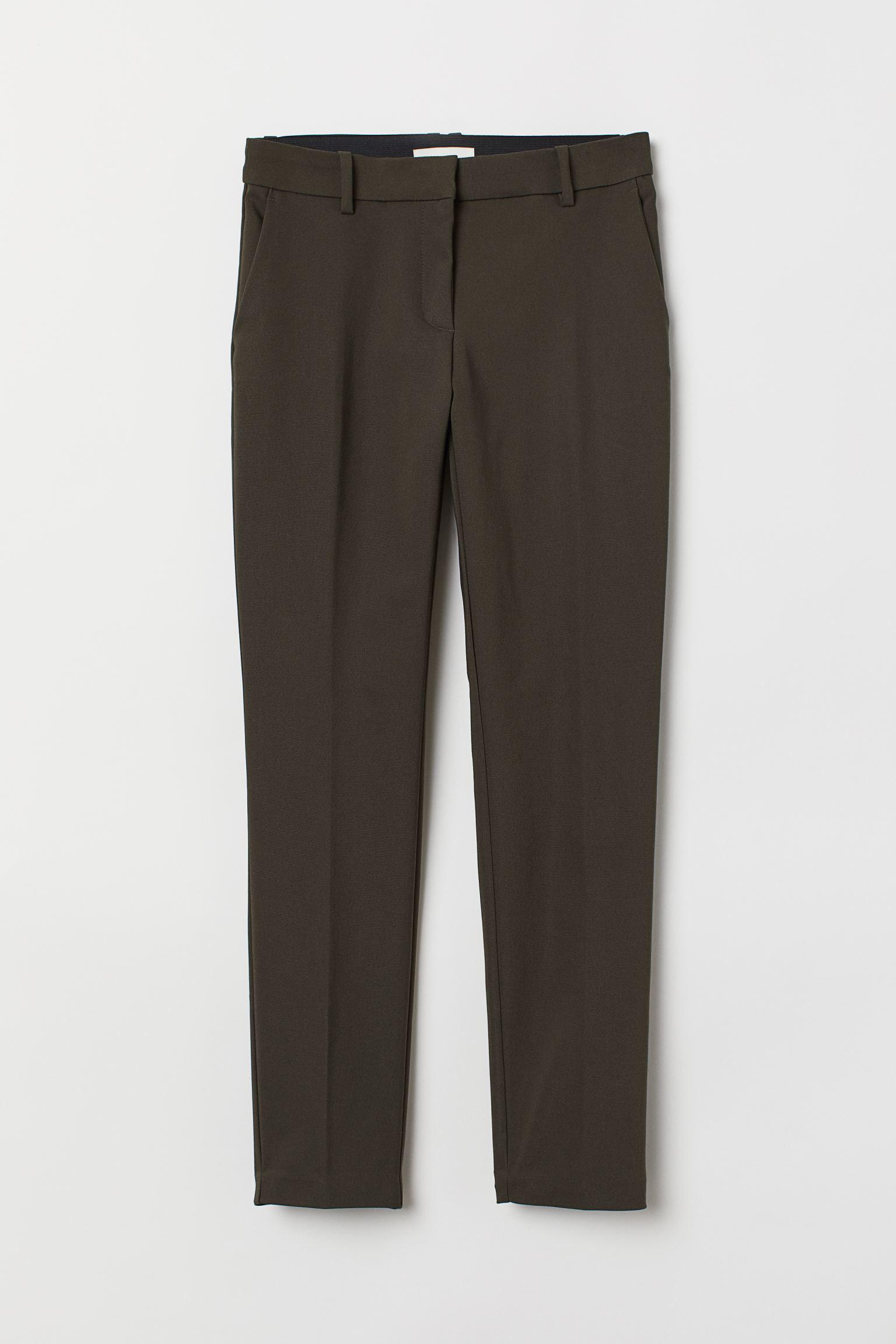 Брюки H&M р. 34 Темно-зеленый (1126955449)