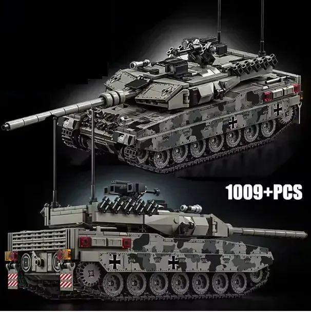 Конструктор Танк Leopard 2А7 1009 дет. (811) - фото 7