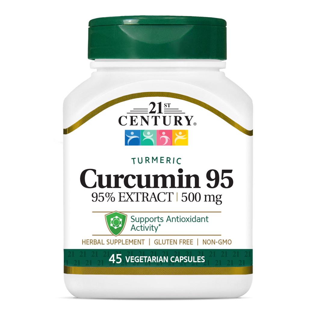 Добавка 21st Century Curcumin 95 45 вега капс. (23379-01)