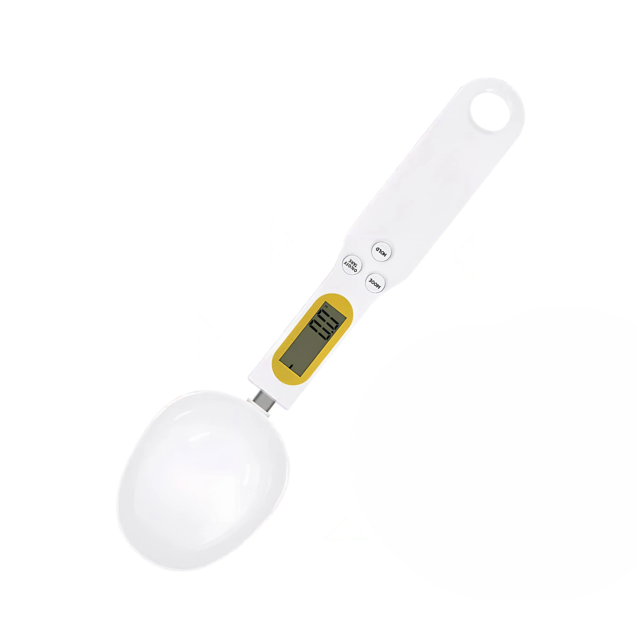 Электронная мерная ложка веса кухонная Kayfovo ML-2 с LCD экраном до 500 г White (29119)