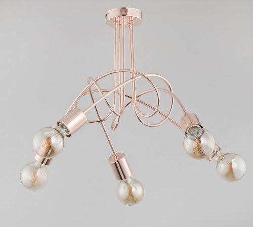 Потолочная люстра Alfa Tango Copper лофт (24325)