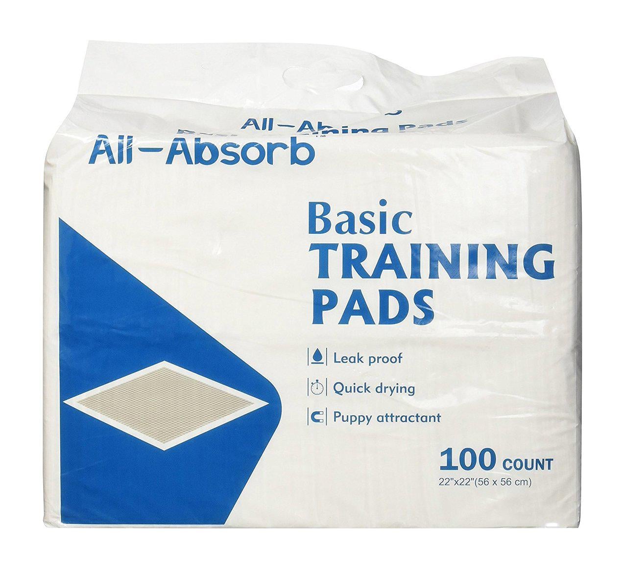 Пеленки для животных All Absorb Бейсик разовые 56х56 см 100 шт. (002924)