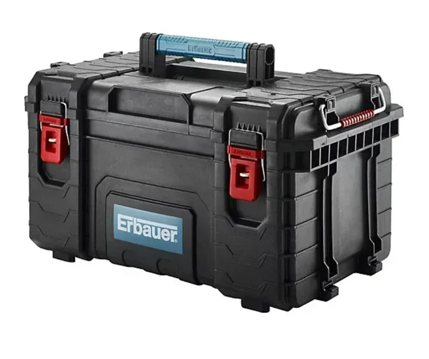 Ящик для инструментов Erbauer Connecx Deep Toolbox 22,2" Черный (251900) Ящик для инструментов Erbauer Connecx Deep Toolbox 22,2" Черный (251900)