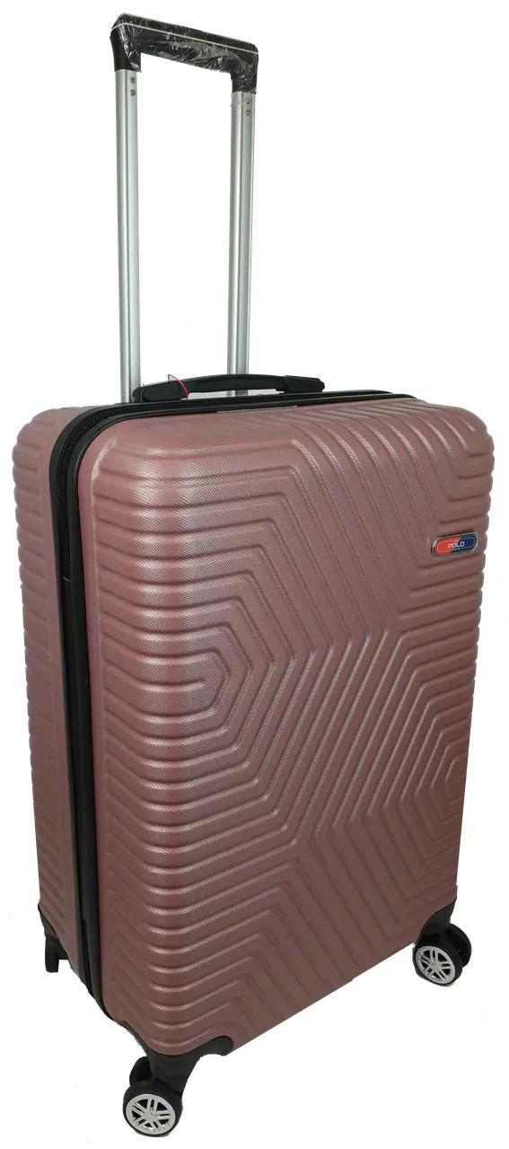 Валіза пластикова GD Polo середня 70 л Пудровий (60k001 medium powder) - фото 2 Валіза пластикова GD Polo середня 70 л Пудровий (60k001 medium powder) - фото 2